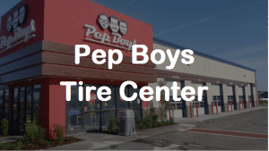 Pep Boys Tires Prices